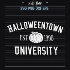 Halloween Town University SVG