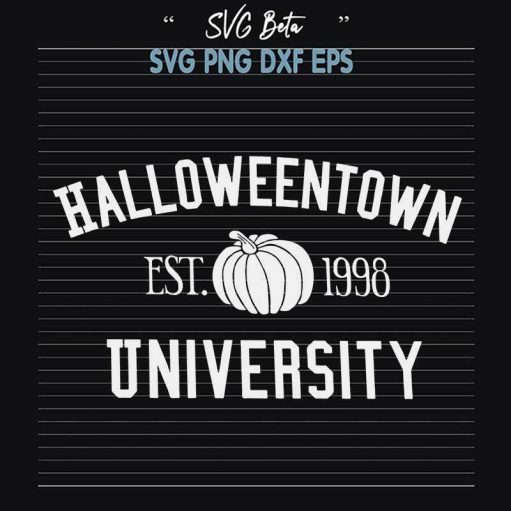 Halloween Town University SVG, Halloweentown University SVG PNG