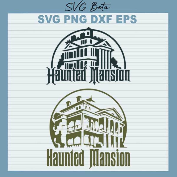 Haunted Mansion SVG
