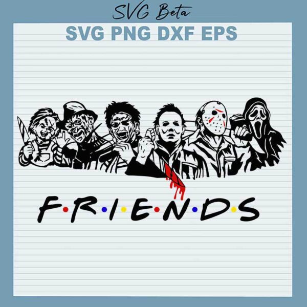 Horror Friends SVG