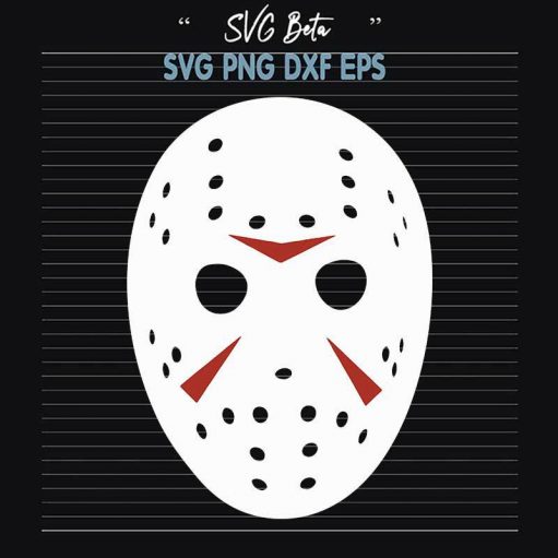 Jason Voorhees Mask SVG