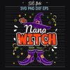 Halloween Nana Witch SVG