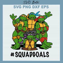 Ninja Turtle Squad Goals SVG