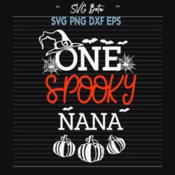 One Spooky Nana SVG