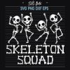 Halloween Skeleton Squad SVG