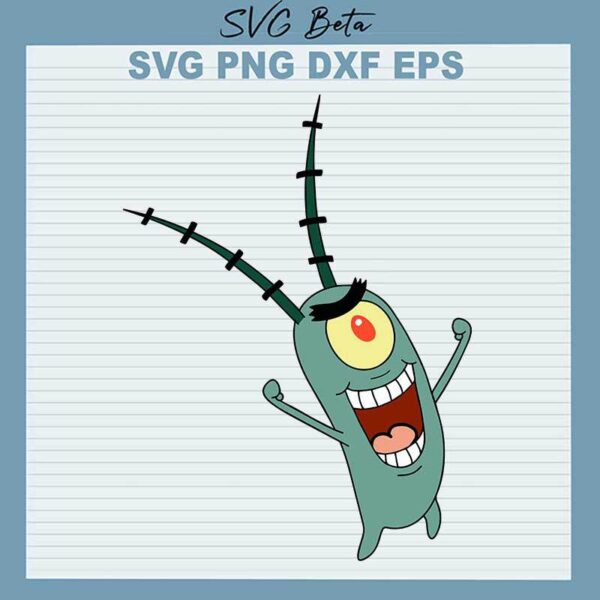 Spongebob Plankton SVG