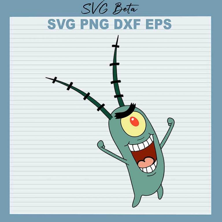 Spongebob Plankton Svg Plankton Svg Png Dxf Cut File For Cricut My XXX Hot Girl