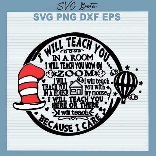 Dr Seuss Teaching Thing Pre K Squad SVG, Dr Seuss Teaching Is My Thing ...