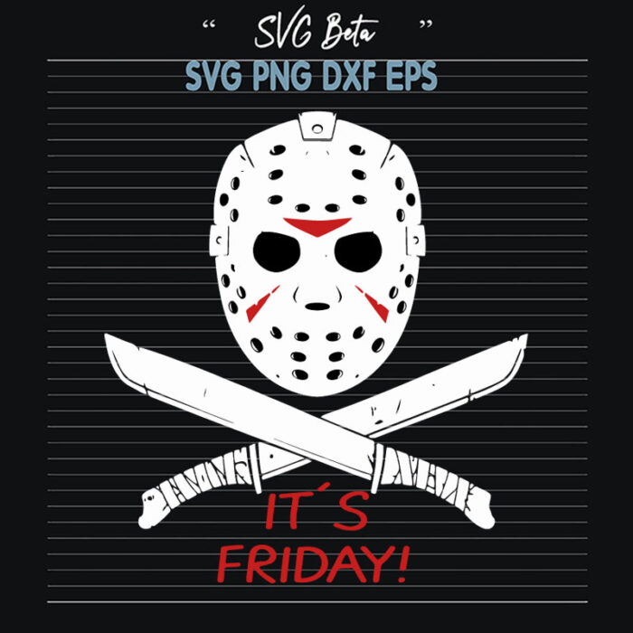 Its friday Jason Voorhees svg
