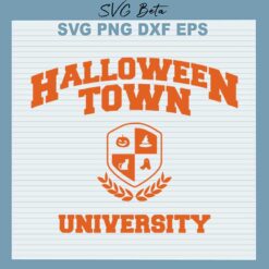 Halloween town university svg