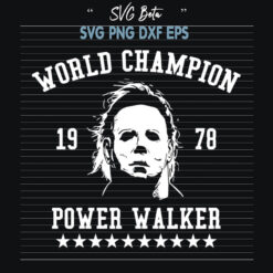 Michael Myers World Champion SVG