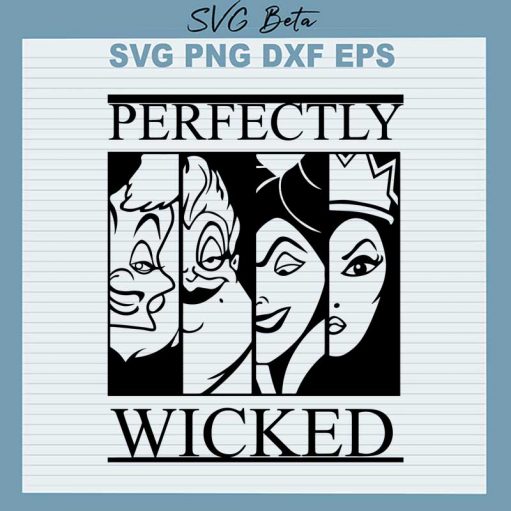 Perfectly wicked SVG, witch halloween SVG PNG DXF cut file for cricut