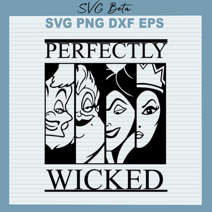 Perfectly wicked svg