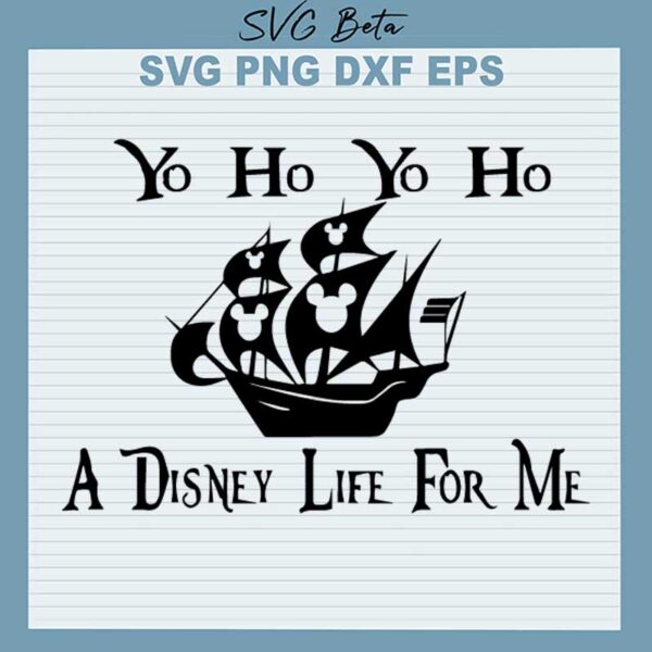 Yo ho yo ho disney pirates of the caribbean Svg