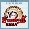 Baseball Rainbow Mama SVG