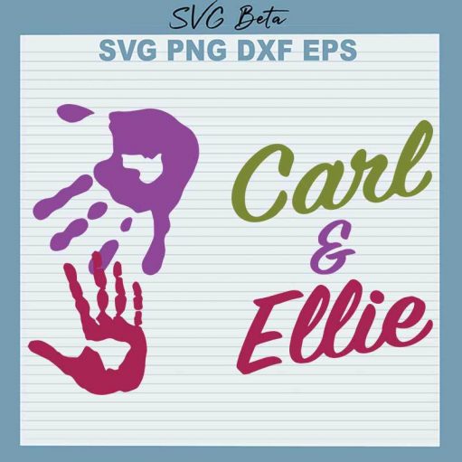Carl And Ellie Mailbox Up Movie Svg