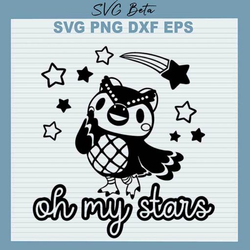 Celeste Oh My Stars SVG