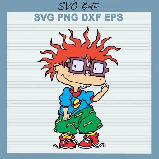 Chuckie Rugrats Nickelodeon Kids SVG