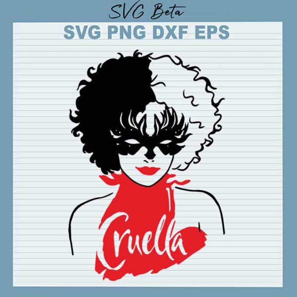 Disney Cruella SVG