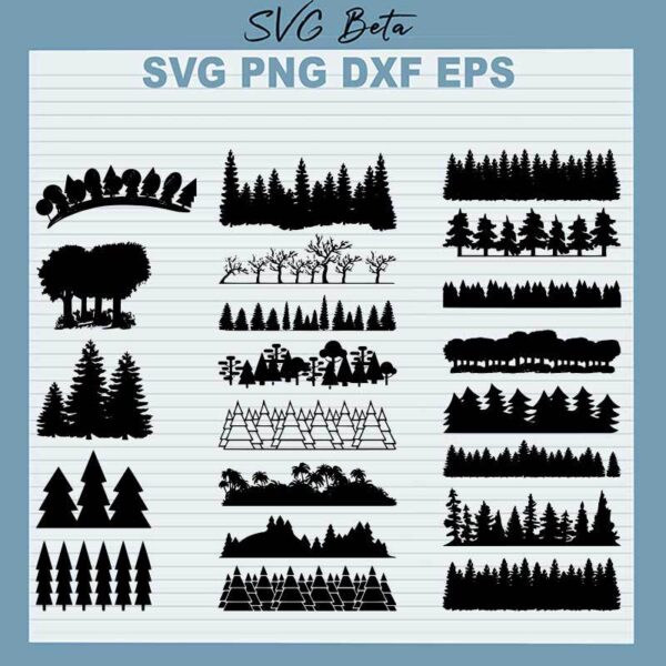 Forest Bundle SVG