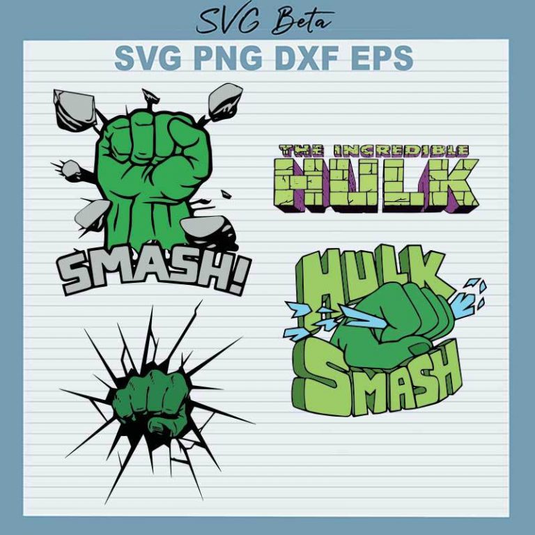 Hulk Smash Hand SVG: Unleashing the Power of the Green Giant