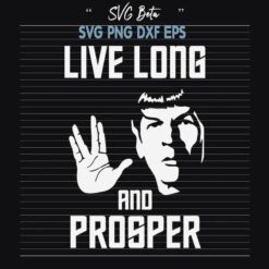 Live Long And Prosper SVG