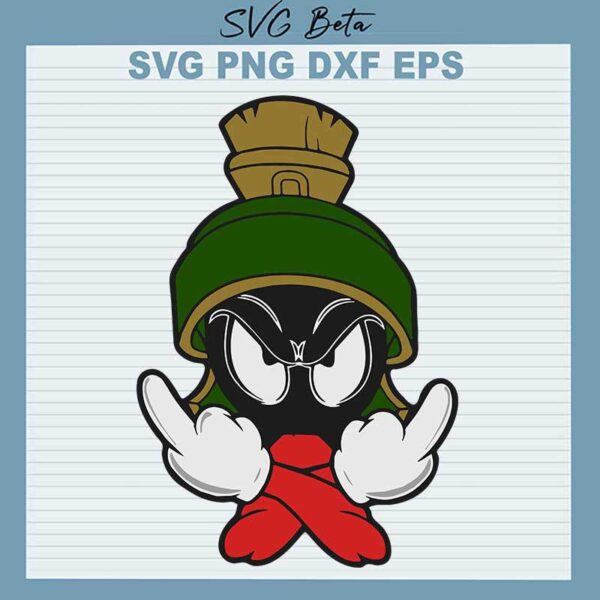 Marvin The Martian SVG