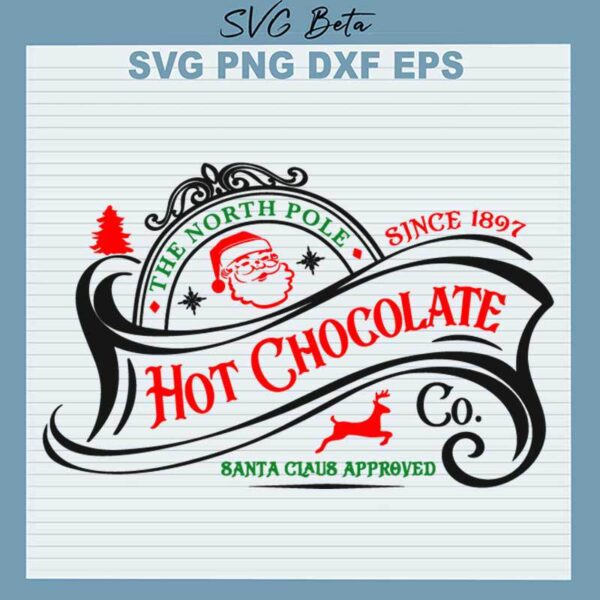The Not Pole Hot Chocolate Co SVG