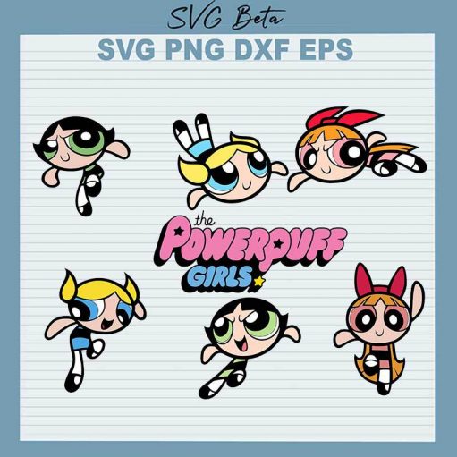 The Powerpuff Girls SVG