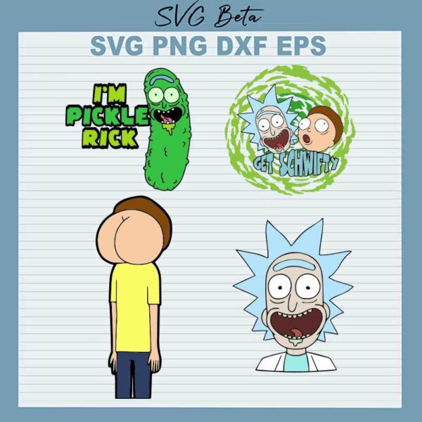 Rick And Morty SVG