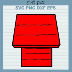 Snoopy House SVG