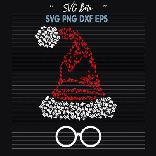 Harry Potter Christmas Hat SVG