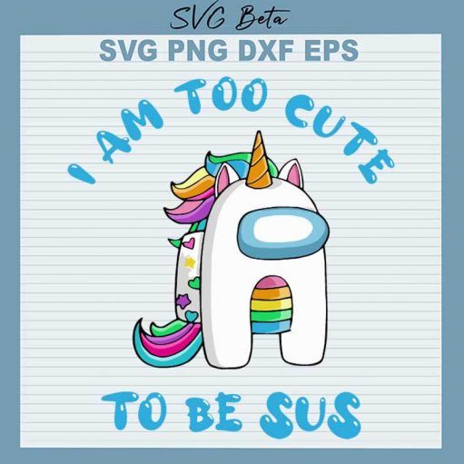 Unicorn Are Among Us SVG