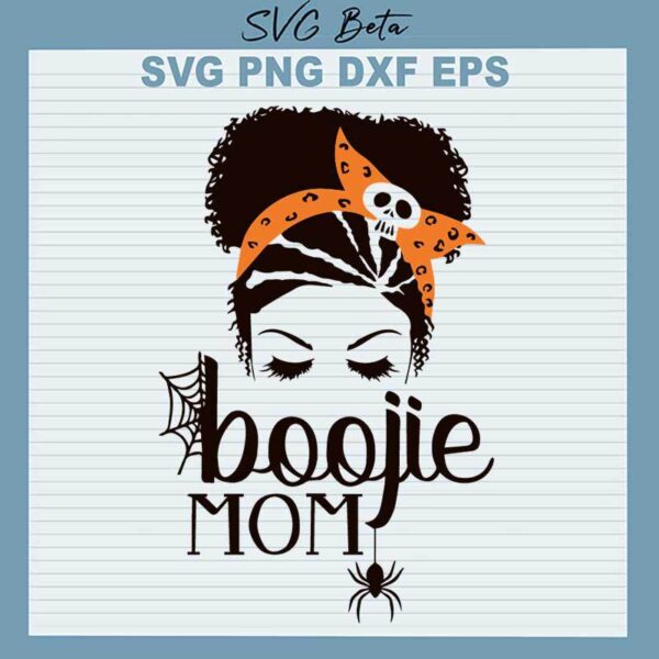 Boojie Mom Halloween SVG