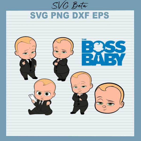 The Boss Baby SVG