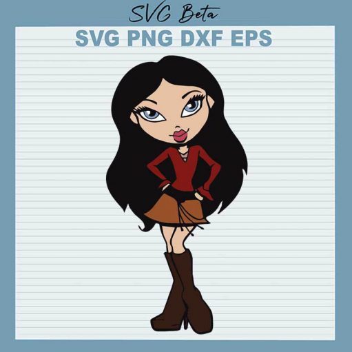 Bratz Cartoon SVG