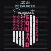Support Squad Breast Cancer SVG