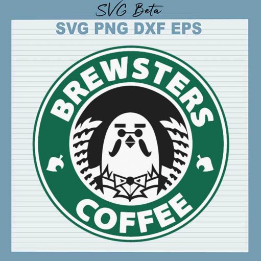 Brewsters Starbucks Coffee Logo SVG