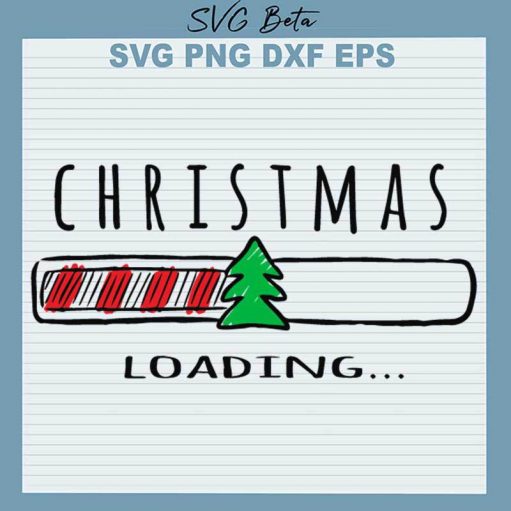 Christmas Loading SVG