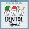 Christmas Dental Squad Svg