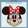 Minnie Day Of The Dead SVG