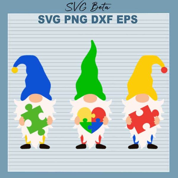 Autism Gnome SVG