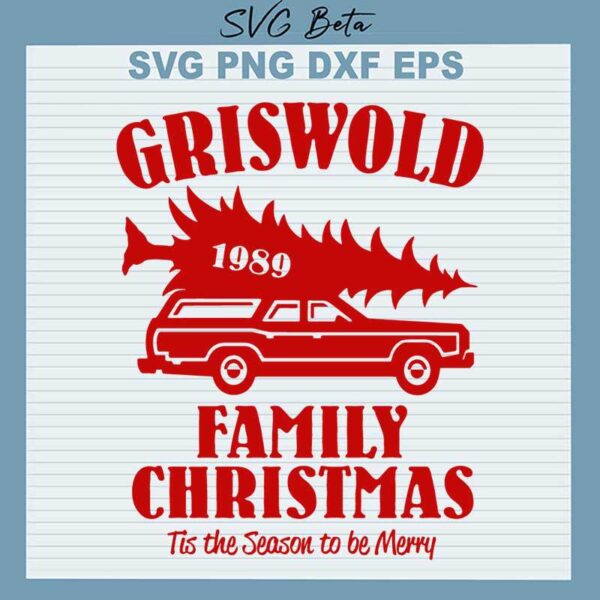 Griswold Family Christmas Tree SVG