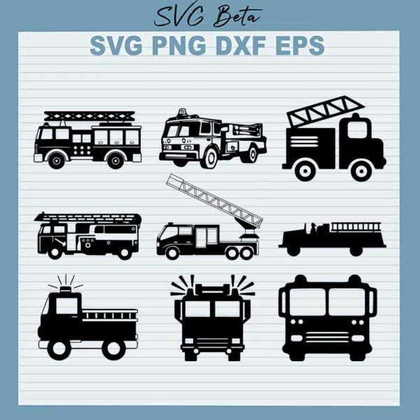 Fire Truck SVG