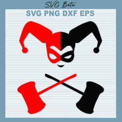 Harley Quinn Mallet SVG