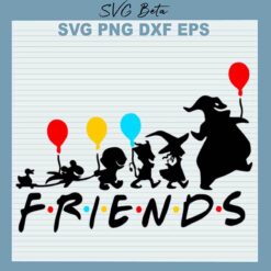 Oogie Boogie Friends SVG, Halloween Friends SVG, Horror Friends SVG PNG DXF cut file
