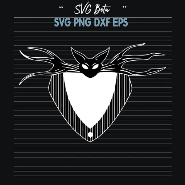 Jack Skellington bow tie svg