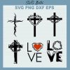 Jesus Cross Thorn Crown Svg
