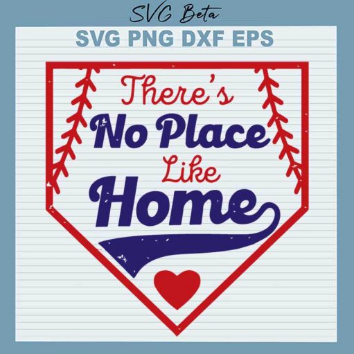 There's No Place Like Home SVG, Place Like Home SVG PNG DXF cut file