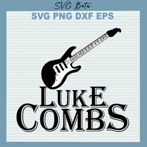 Luke Combs Svg